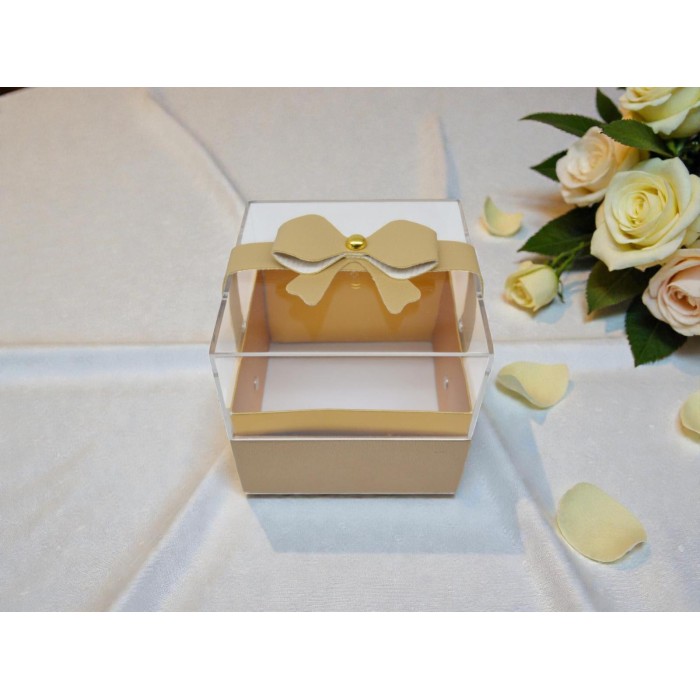 SCATOLA PVC ORO CM.10X10